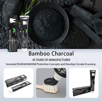 Dentifrice au charbon de bambou personnalisable par le fabricant, blanchit les dents, protège les gencives, rafraîchit l'haleine, apaise les gencives sensibles
