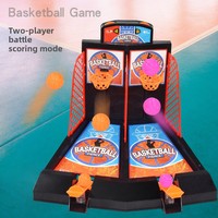 Table de baby-foot double en plastique pour enfants, jeu de société éducatif interactif parent-enfant, jouet pour garçons de 3 à 6 ans YS-B01