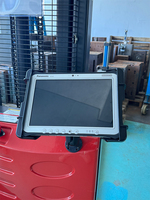 VINmounts FZ-G1 için 15 cm Yuvarlak Tabanlı, 10"-11" Dayanıklı Tabletler için Plastik Ayarlanabilir Tablet Tutucu VIN-PBJ-011