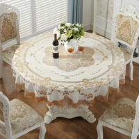 Nappe ronde en PVC plastique, diamètre 134 cm, imperméable, résistante à l'huile, réutilisable, vente en gros, directement de l'usine