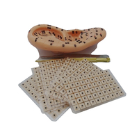 Meilleure vente de graines d'oreille de Vaccaria d'herbes chinoises naturelles, modèle de Massage d'oreille en Silicone, Kit d'acupuncture de graines d'oreille