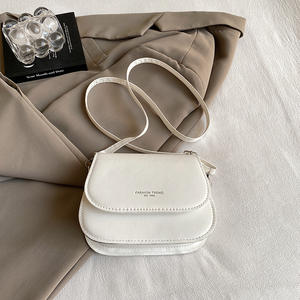 Nouveau sac tendance d'été pour femme, style vintage coréen, en forme de selle, en gelée transparente, avec doublure en cachemire et fermeture éclair - Product Image 2