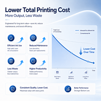 Encre éco-solvant CMYK 1L pour imprimantes I1600 E1/I3200 E1/XP600/DX5 – Impression numérique pour bannières en vinyle et autocollants de signalétique
