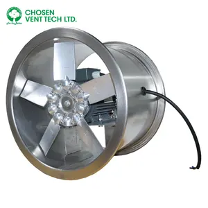 400mm Lower noise axial fan for extractor