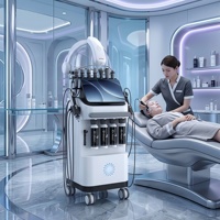NewFace CE 10 in 1 Hydro Dermabrasie Apparaat Dieptereiniging Anti-veroudering Huidverheldering Zuurstof Jet Aqua Peel Hydra Beauty Apparaat