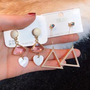 Aros con perlas cultivadas plata 925 Pendientes Joyería Venta al por mayor pendientes circular plata 925 por mayor de plata 925aretes - Product Image 5