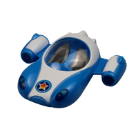 Figurines de collection miniatures en plastique avec logo personnalisé, jouets promotionnels pour enfants sur le thème de l'espace, certifiés EN 71, pour les 5-7 ans
