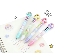 Juego de 6 Plumas Estilográficas Multicolor de la Marca ZKJ, Kit de Escritura para Estudiantes, para Dibujar en el Aula, Tomar Notas Diarias, Regalo de Papelería