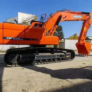 In Stock Used Excavator Machine Doosan DX225 DX300 Digger Excavator Tractor For Hot Sale 2022YEAR
