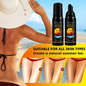 Dark Brown Self Tanning Foam & <b>Spray</b>-Long Lasting Sunless Tan Instant Results <b>Moisturizer</b> - Product Image 2
