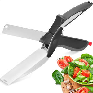 Ciseaux intelligents en acier inoxydable, couteau et planche à découper, hachoir à légumes, ciseaux pour planche à découper - Product Image 4