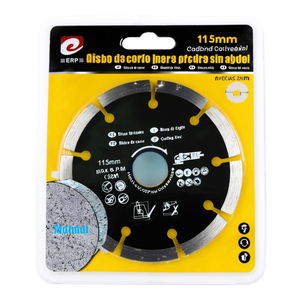 Disco diamantato Erpsl 115 mm a secco per taglio pietra - Product Image 2