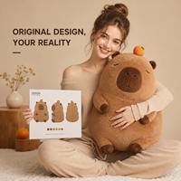 Peluche Capybara Guérisseur Personnalisée en Gros, Jouet en Peluche sur Mesure, Conception de Personnage, Commande en Gros, Fabrication OEM ODM