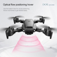 Радиоуправляемый самолет 4DRC V23 складной с Wi-Fi FPV-камерой, обходом препятствий, оптическим позиционированием, функцией зависания и переворотов, для детей