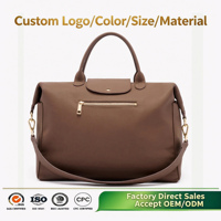 Sac à dos à langer de luxe en cuir végétalien, portable, multi-poches, pour maman, vente en gros