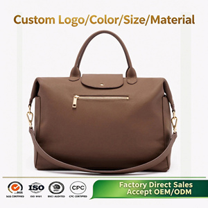 Sac à dos à langer de luxe en cuir végétalien, portable, multi-poches, pour maman, vente en gros - Product Image 1