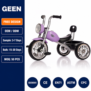 GEEN Vente <span class=keywords><strong>en</strong></span> gros Tricycles pour enfants de qualité CE, tricycles colorés pour enfants, jouet pour enfants de 1 à 5 ans - Product Image 1