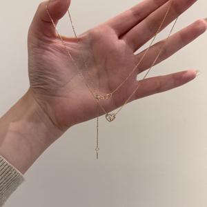 Collar Wenchi de Plata Pura S925 con Colgante de Corazón Rojo Pequeño de Lujo Chino, Modelo 23715, Diseño Único - Product Image 3