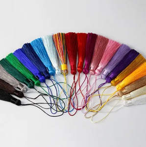 Lụa <span class=keywords><strong>Tassel</strong></span> đồ trang sức Keychain trong kho lụa <span class=keywords><strong>Tassel</strong></span> Độ dày tua - Product Image 3