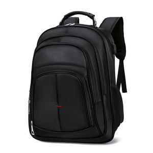 Mochila para Computadora Oxford al por Mayor, Geométrica, Impermeable, de Gran Capacidad, Ligera, Moderna, Unisex, con Cierre de Cremallera USB - Product Image 3