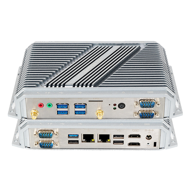 Intel Celeron J1900 Quad Core Aluminum Alloy Fanless Mini PC Industrial Embedded Linux New 3-Year Warranty