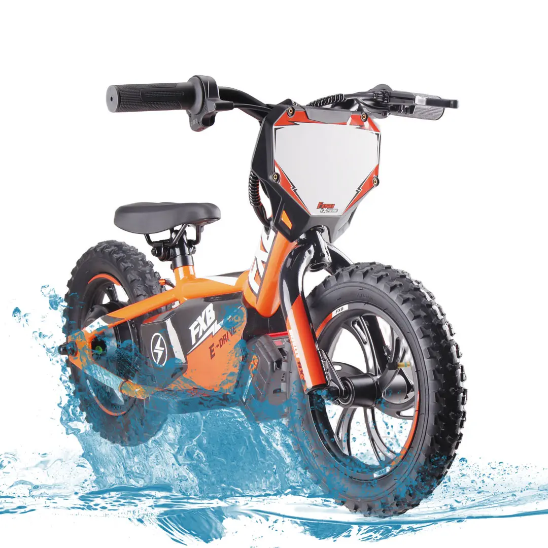 Nouveau design 12 pouces enfants vélo d'équilibre électrique cadre en aluminium équilibre vélo électrique pour enfants poisson monocycle en acier électrique