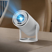 Projecteur LED portable miniature Rigal B68 200 lumens 2 Go de RAM Android 1080P HD WiFi scellé pour la maison, mise au point automatique, film en plein air