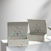 Boîte de rangement rigide en papier pour jouets, poupées, vêtements, cadeaux, impression numérique couleur personnalisée, boîte pour bébés et enfants