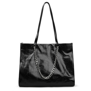 กระเป๋าถือหนังแท้สำหรับผู้หญิงหรูหรากระเป๋าถือหนังวัวสำหรับธุรกิจออกแบบขนาดใหญ่ - Product Image 1