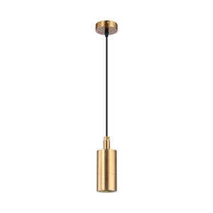 Estilo nórdico de una <span class=keywords><strong>sola</strong></span> cabeza de latón antiguo de techo de hierro lámparas <span class=keywords><strong>restaurante</strong></span> colgante de luz - Product Image 1