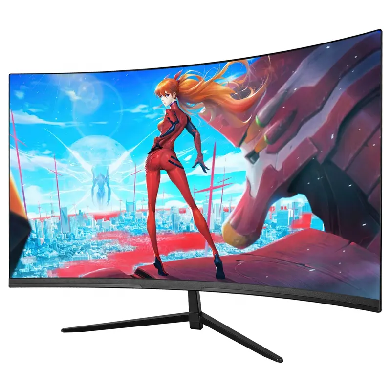 Curved Screen Monitors 24 32 34 inch IPS Lcd Monitor 144hz 165 HZ Gaming Computer Display