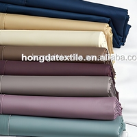 Parure de lit en coton égyptien 1000TC en gros / Draps / Ensemble de draps