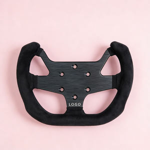<span class=keywords><strong>Volante</strong></span> de Carreras Universal de 6 Pernos Estilo <span class=keywords><strong>F1</strong></span> de Gamuza para Juegos de Carreras de <span class=keywords><strong>PC</strong></span> y PS - Product Image 1