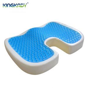 Wholesale Extra <b>Large</b> Soft Comfort Cooling Enhanced Memory Foam Hyper Gel Car Seat Cushion Lumbar <b>Pillows</b> Seat Cushions - Product Image 4