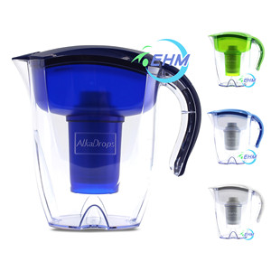 Pichet filtrant à <span class=keywords><strong>eau</strong></span> minérale hydrogénée de 3,5 L, ioniseur <span class=keywords><strong>alcalin</strong></span>, carafe à <span class=keywords><strong>eau</strong></span>, <span class=keywords><strong>pH</strong></span> 7,5-10,5, ORP -255 mV - Product Image 4