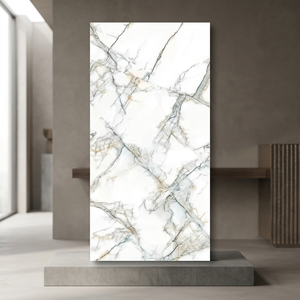 Albeta Aqua White Glossy Polished Glazed Porcelain Tiles 24x48inch Premium Floor Wall Tile Wholesale - Product Image 4