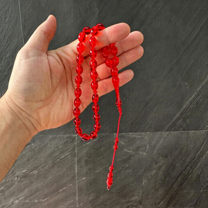 Perles de prière islamiques en résine faites à la main sur le thème de l'ange, en forme de hibou, décoration de la maison, cadeau religieux, vente en gros - Product Image 1