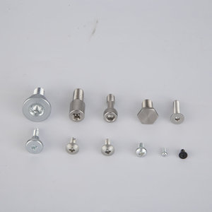 Stainless Steel <b>Screws</b> 304 <b>Round</b> <b>Head</b> Cross Drive Partially Threaded Custom Made Fasteners For Tighten Applications - Product Image 4