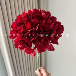 Junheyuan - Flor de Hortensia Artificial de una Sola Cabeza, 90 Piezas, Decoración para el Hogar y Bodas, Arreglos Florales - Product Image 2
