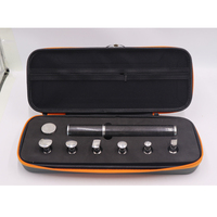 Kit de marteaux de rebond en fibre de carbone avec ressort intégré, 6 tailles, pointe de plongeur à ressort fileté M8, outil de réparation de bosses sans peinture pour voiture