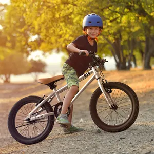 Bicicleta elétrica de equilíbrio para crianças, scooter elétrica de 12 e 16 polegadas, bicicleta elétrica com freio de baixa velocidade, linha de 3 velocidades, pedal comum e garfo de aço