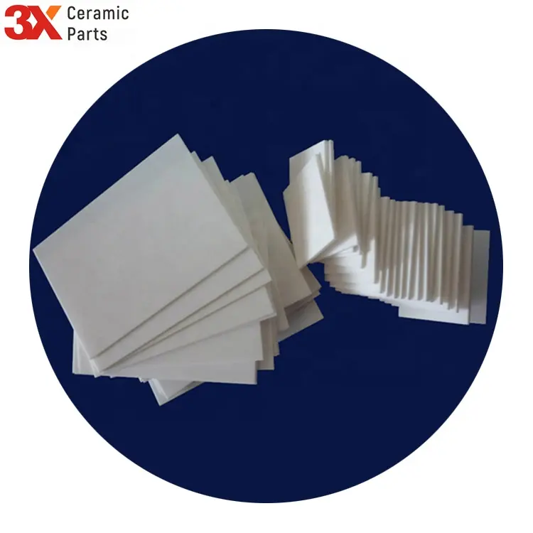 3X Ceramic Parts ODM OEM CNC Machining Board Al2o3 Aluminum Oxide Zirconia Sheet Silicon Carbide Plate Alumina Ceramic Substrate
