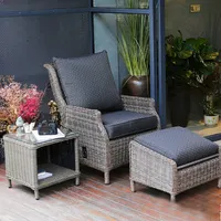 Hot Selling Hoge Kwaliteit Comfortabele Outdoor Rieten Sofa Set Natuurlijke Rotan Meubelen