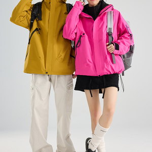 Custom 3 In 1 Waterproof <b>Jacket</b> Detachable Fleece Liner Windproof Outdoor Hiking Camping Travel Winter <b>Jacket</b> - Product Image 1