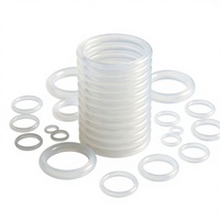 Joint torique en caoutchouc silicone VMQ translucide JRS, norme JIS B-2401 G, résistant aux hautes/basses températures, aux intempéries et isolant