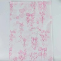 Papier de soie vierge 17 g/m² personnalisé, résistant à la graisse et à l'eau, imprimé, écologique, jetable, pour emballage de vêtements, chaussures et cadeaux