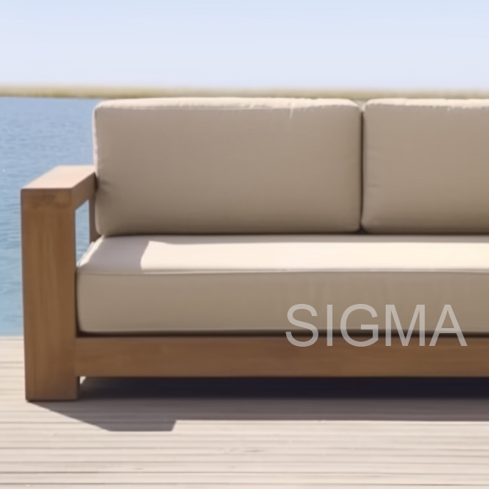 Modern Teak Patio Furniture Set  High Quality Teak Wood Outdoor Sofa Waterproof