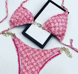Marca de luxo Swimwear 2025 Fatos De Banho De Luxo das Mulheres com Biquíni Bonito Com Impressão Leopardo Xadrez Paisley Patterns - Product Image 5