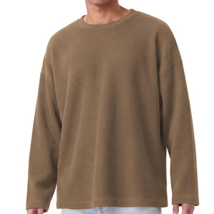 <b>Men</b> Oversized <b>Sweatshirts</b> Comfortable Premium Fabric Loose Fit Crew Neck Casual Fashion Winter <b>Men</b> Heavyweight <b>Sweatshirts</b> - Product Image 1