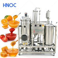 HNOC Tomatenpuree Valfilm Concentrator Mango Sap Verdampingsmachine voor Oplosmiddel Terugwinning